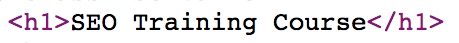 H Tag HTML Example