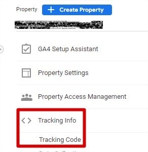 GA3 Tracking info