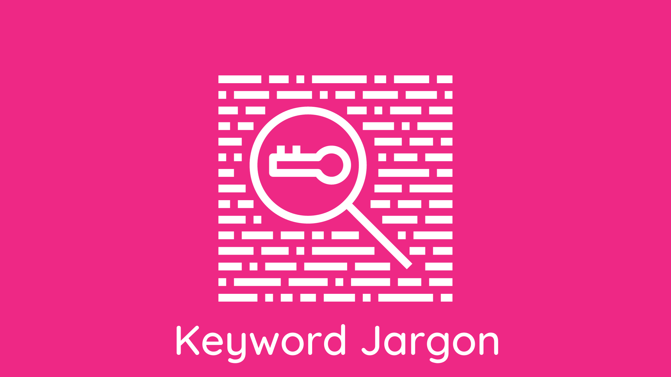 Keyword Jargon