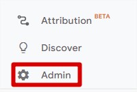 Universal Analytics Admin